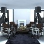 3D Model Planner - Various Projects | Symbols of Strenghts - Reception Area | Interior Designers